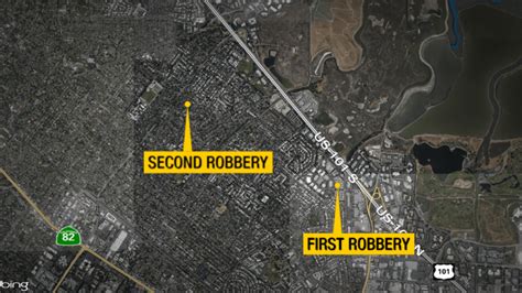 2 armed robberies in Palo Alto believed to be connected